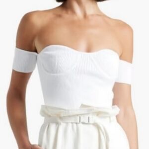 HELMUT LANG Off Shoulder Top